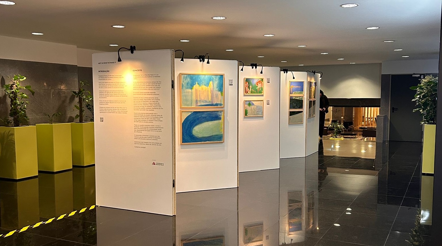 Cushman & Wakefield inaugura exposição “Art is What We Make it”