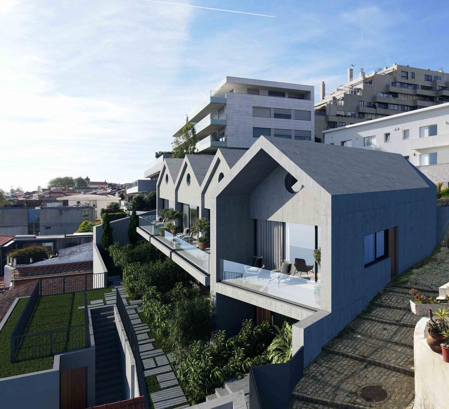 Projeto Bow traz 8 novas casas à Foz do Douro