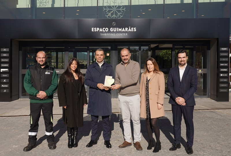 Espaço Guimarães vence Prémio Coração Verde por boas práticas de gestão de resíduos