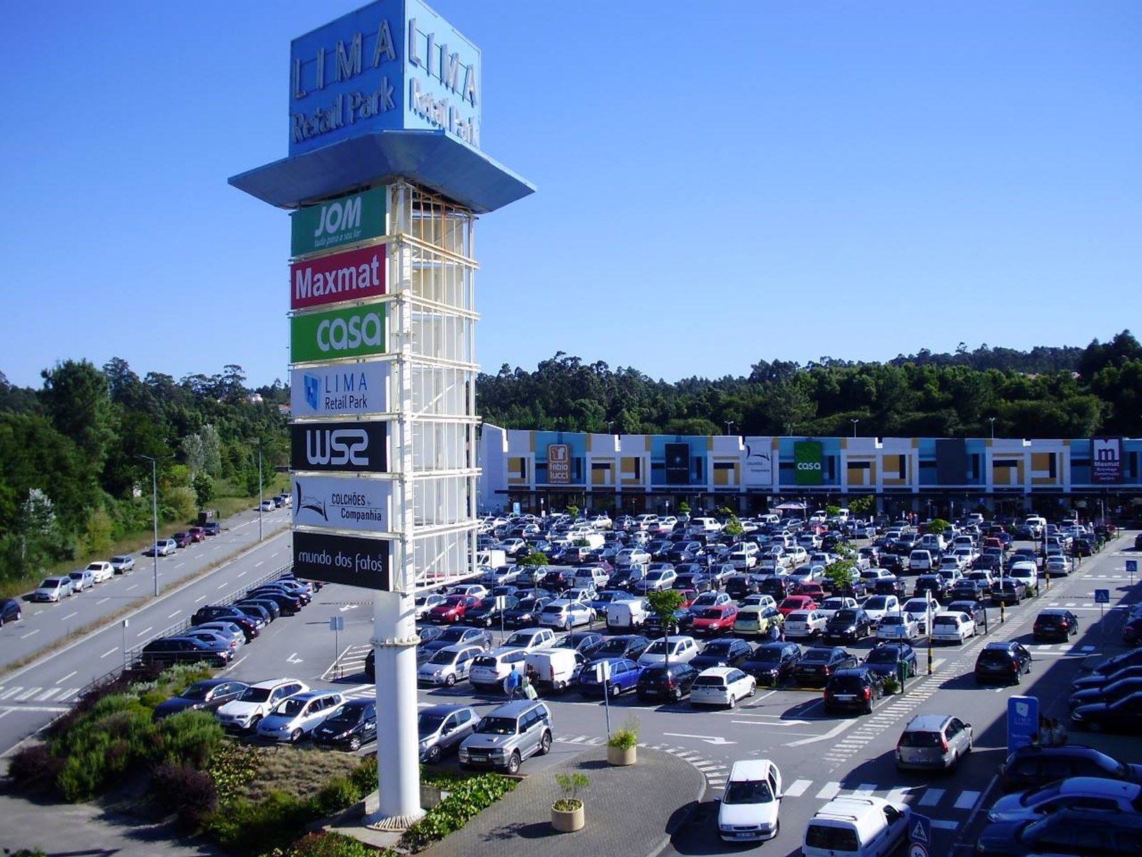 O Lima Retail Park soma 12 unidades comerciais com uma ocupação de 98%.