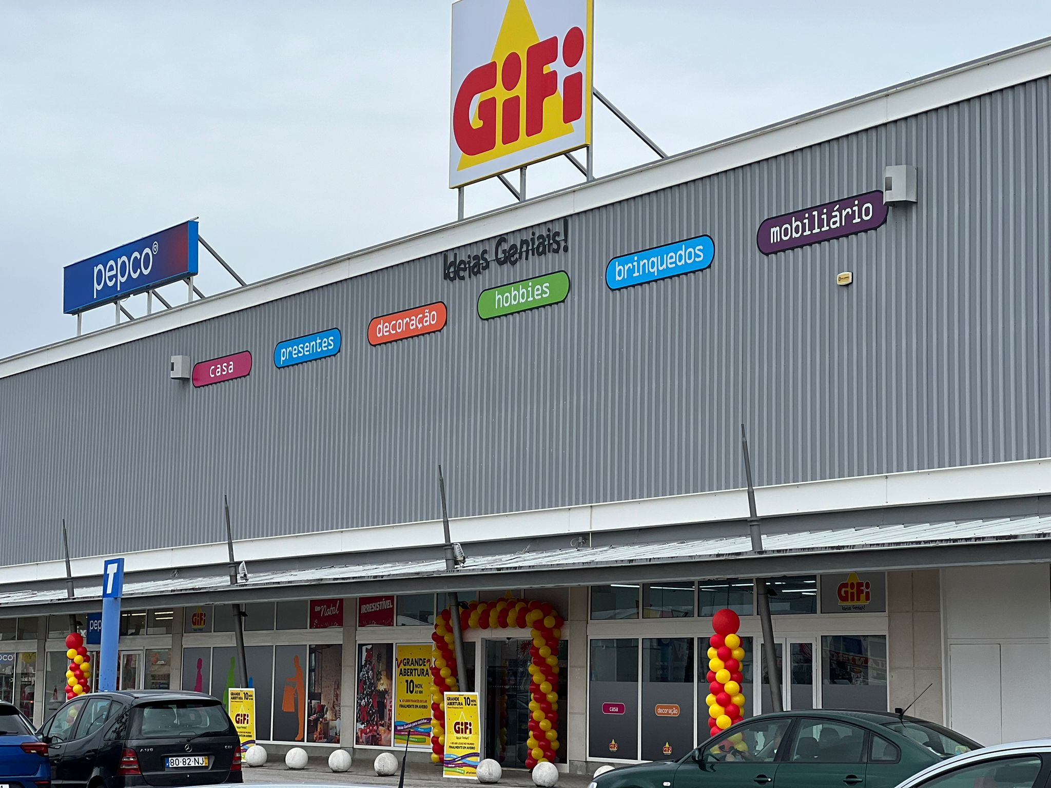 GiFi e Pepco abrem novas lojas no Aveiro Center